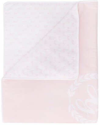 Dolce & Gabbana Children Logo Print Blanket