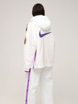 Thumbnail for your product : Nike Lakers Nrg Ir Hooded Nylon Jacket