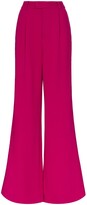 Thumbnail for your product : Rebecca De Ravenel Wide-Leg Flared Trousers