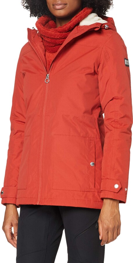 Burnt Tikka Bergonia Regatta Regatta Parmenia Coat Jacket Navy Uk