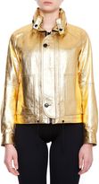 Thumbnail for your product : Saint Laurent Laminated Leather Jacket