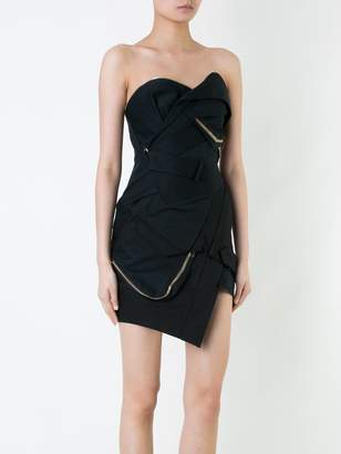 Alexandre Vauthier bustier mini dress