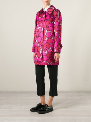 Marc Jacobs 'Petal Chiné' coat - women - Silk - 12