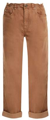 Brunello Cucinelli Boyfriend-fit cotton-blend jeans