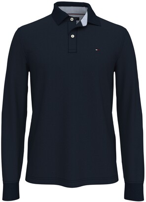 Tommy Hilfiger Men's Big & Tall Classic-Fit Ivy Long-Sleeve Polo Shirt -  ShopStyle