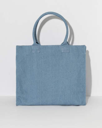 Grei Washed Denim Relaxed Tote