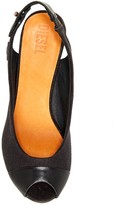 Thumbnail for your product : Diesel Lady On The Trek Peep Toe Platform Pump