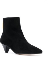 Thumbnail for your product : Stuart Weitzman Zipped Ankle Boots