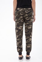 Thumbnail for your product : Forever 21 camo drawstring sweatpants