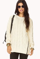 Thumbnail for your product : Forever 21 favorite cable knit sweater