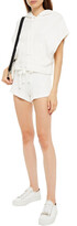 Thumbnail for your product : The Upside Ezi Ribbed Cotton-jersey Shorts