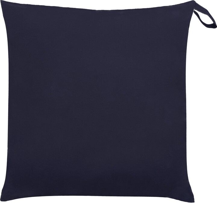 furn. Plain Outdoor Floor Cushion Navy ShopStyle