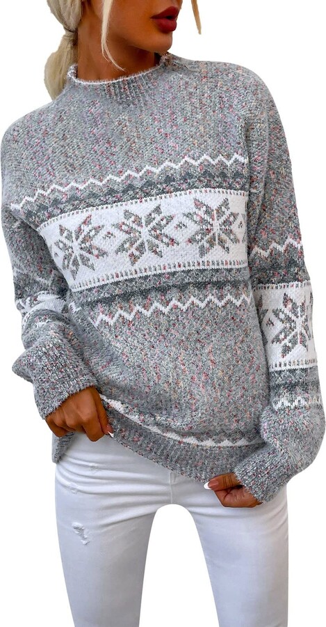 SDERG Polo Neck Jumpers for Women Uk Turtle Neck Cashmere
