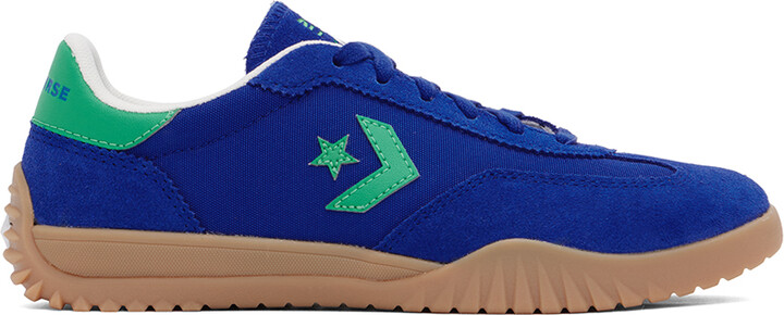 Converse Blue & Green Run Star Trainer Low Top Sneakers