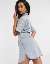 Thumbnail for your product : Sixth June denim shirt dress with belt