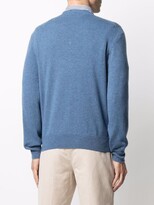 Thumbnail for your product : Brunello Cucinelli V-neck cashmere knit jumper