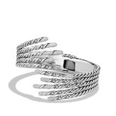 Thumbnail for your product : David Yurman Willow Open Five-Row Bracelet with Diamonds