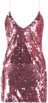 Thumbnail for your product : boohoo Petite Plunge Neck Disco Sequin Bodycon Dress