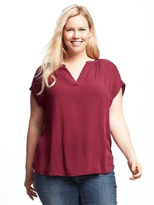 Old Navy Lightweight Plus-Size Cocoon Blouse