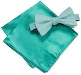 Thumbnail for your product : Alfani Men's Green Bow Tie & Pocket Square Set, Created for Macy's