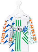 Thumbnail for your product : Kenzo Kids multi-icon print top
