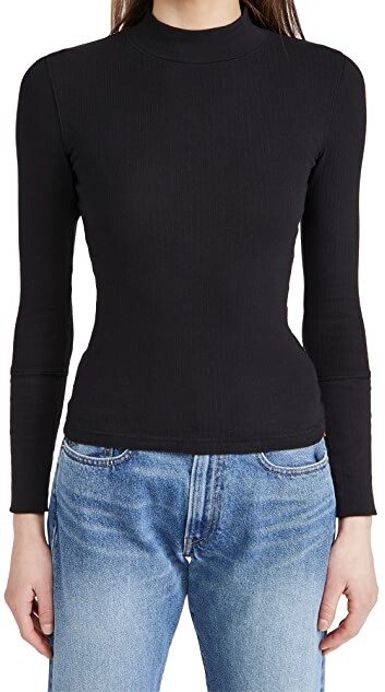 Free People Mock Neck Top | Shop the world's largest collection of 