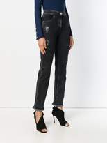 Thumbnail for your product : Balmain cropped denim trousers
