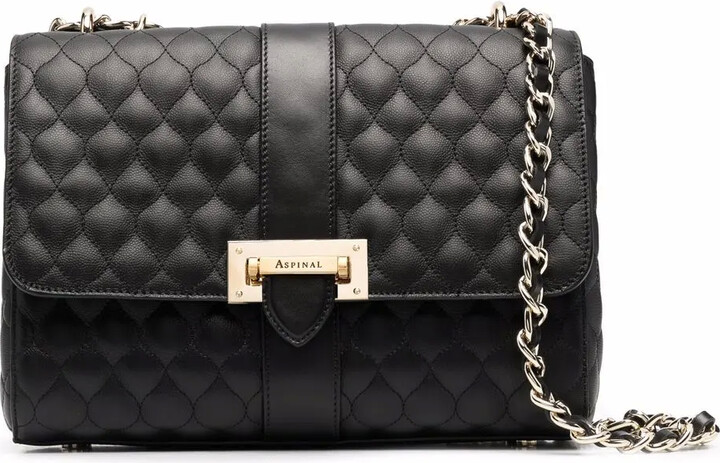 Black Pebble Aspinal Large Lottie Bag Large Lottie Aspinal Lottie