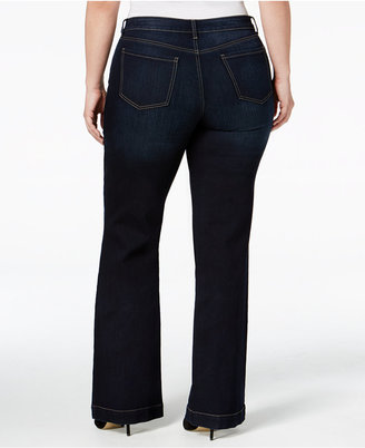 Style&Co. Style & Co Plus Size Rinse Wash Bootcut Jeans, Only at Macy's
