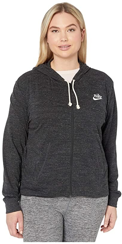 nike plus size gym vintage hoodie