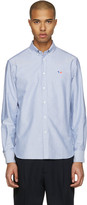 Thumbnail for your product : MAISON KITSUNÉ Blue Fox Patch Shirt