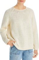 Womens Knit Boatneck Pullover Sweater 