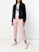 Thumbnail for your product : Dondup straight cropped trousers