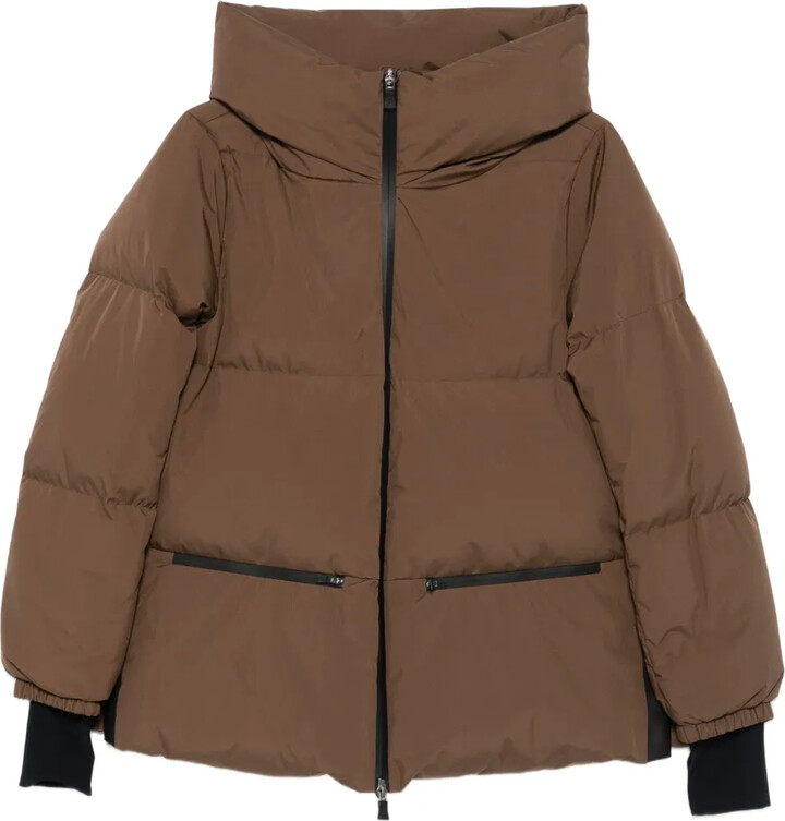 Herno High-Neck Quilted Jacket