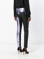 Thumbnail for your product : Haider Ackermann patchwork skinny trousers