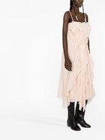 Thumbnail for your product : Chloé Ruffled Midi Dress