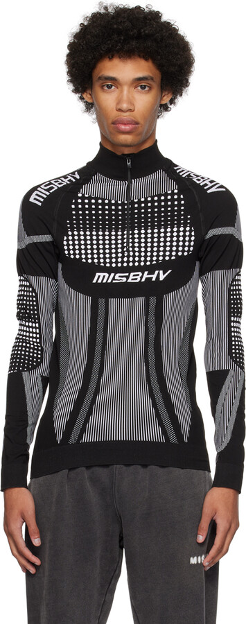 MISBHV Black Monogram Sweater