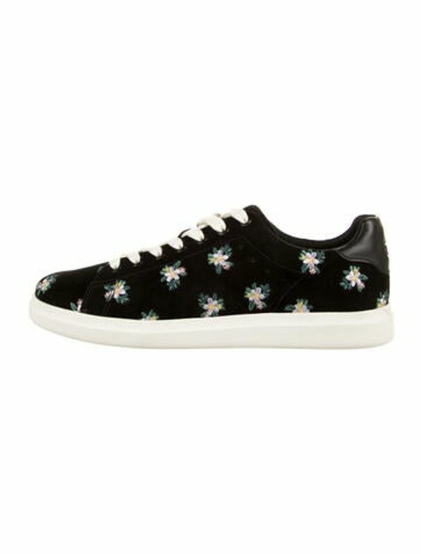 Tory Burch Howell Court Sneakers Black - ShopStyle