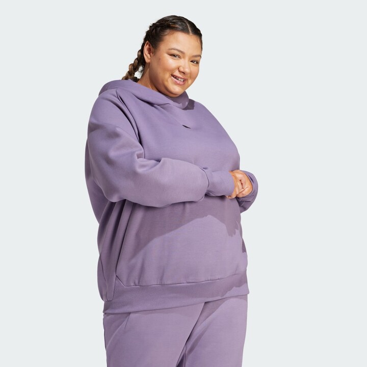 adidas hoodie women's plus size