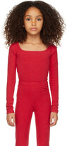 Thumbnail for your product : Gil Rodriguez SSENSE Exclusive Kids Red El Tigre Bodysuit