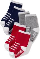 Thumbnail for your product : Old Navy Non-Skid Socks 3-Pack for Baby
