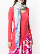 Thumbnail for your product : Emilio Pucci Guanabana Print Silk Maxi Square Scarf