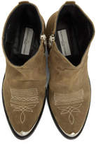 Thumbnail for your product : Golden Goose Brown Suede Young Boots