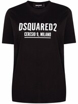 Thumbnail for your product : DSQUARED2 logo-print cotton T-shirt