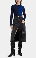 Thumbnail for your product : Woolmark Colovos X Prize Women's Colorblocked Merino Wool Sweater - Blue