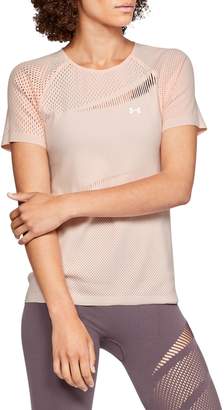 Under Armour Warrior Perforated Logo Tee