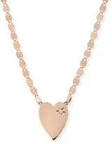 Thumbnail for your product : Lana 14k Small Heart Pendant Necklace w/ White Diamond