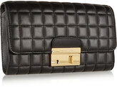 Thumbnail for your product : Michael Kors Gia quilted leather clutch