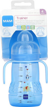 Mam MAM, Trainer, 4+ Months, Blue , 8 fl oz (220 ml)