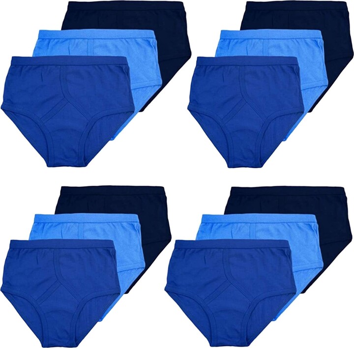 KATCH Mens Underwear Multipack Mens Y Fronts Underwear Cotton Underwear